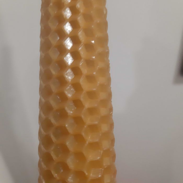 Vela cera de abelha 30cm