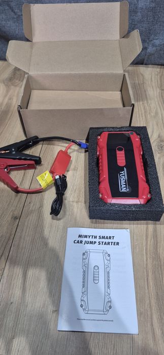 Power Bank Rozruch Do Auta Latarka