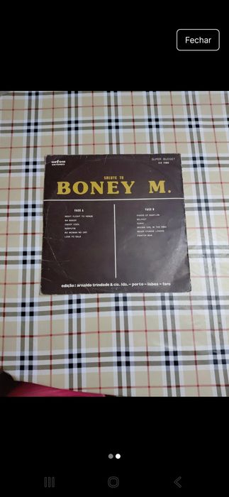 Disco Vinil LP Boney M.