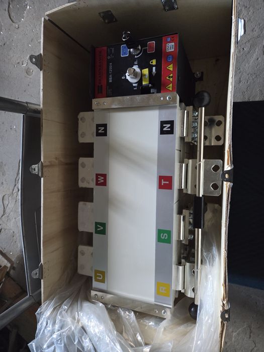 АВР ATS 1250А 4P для генератора | промисловий автоматичний ввід резерв