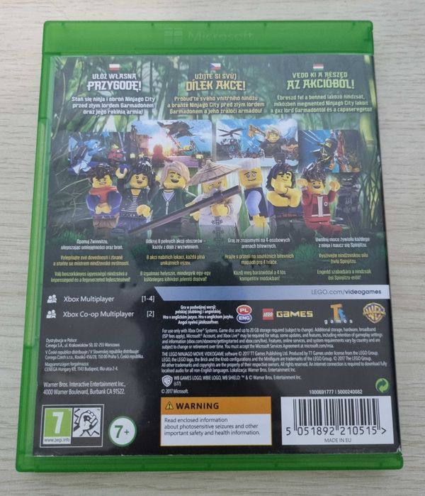 LEGO Ninjago: The Videogame Xbox Series / One pudełkowa