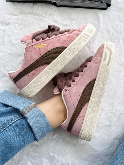 !!WOW!! Puma Suede XL Pink Brown 36 37 38 39 40 41 | пума суед хл