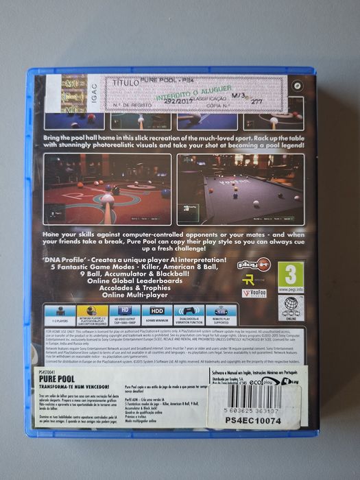 Pure Pool para PS4