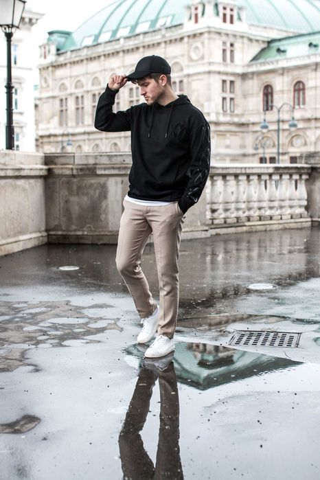 Хлопковые брюки H&M x The WEEKND, Premium Quality, Slim fit!