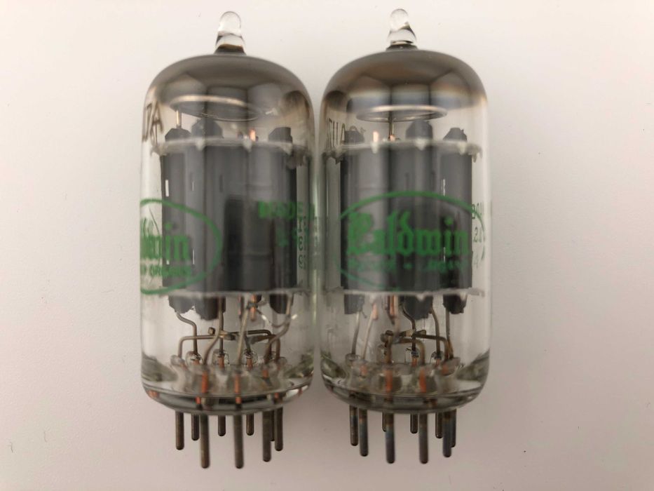 12AU7 ECC82 Sylwania Baldwin USA PARA NOS 1963r