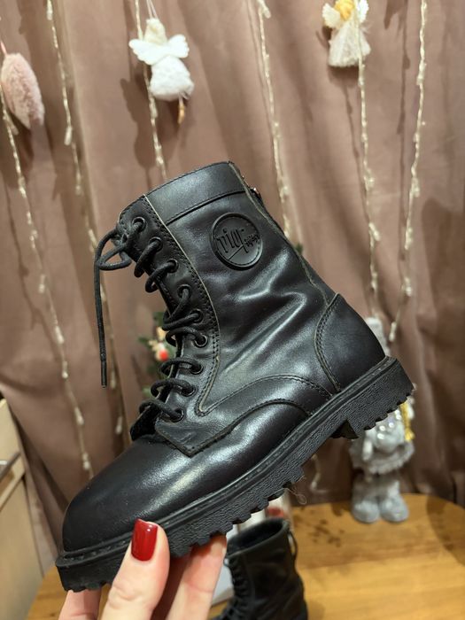 Чоботи шкіряні для дівчинки