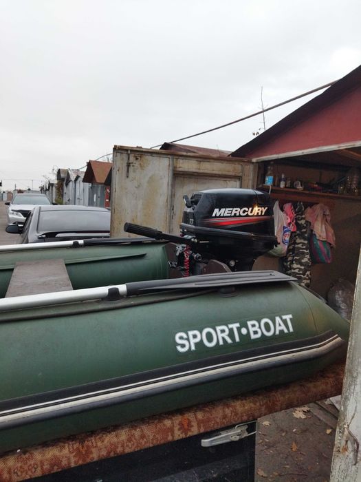 Лодка+мотор Меркурі15
