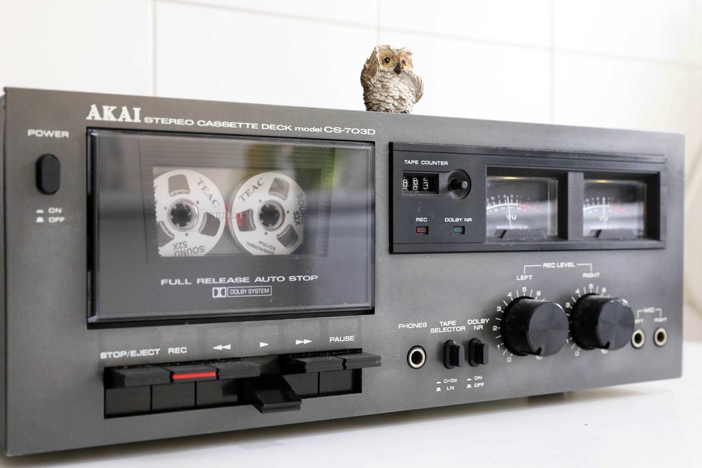 Akai CS-703D Tape Deck Cassetes