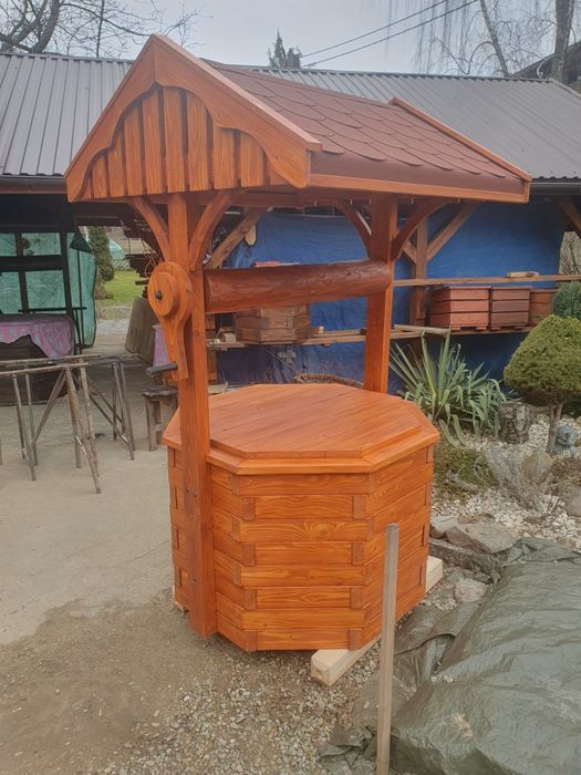 Obudowa betonu studni