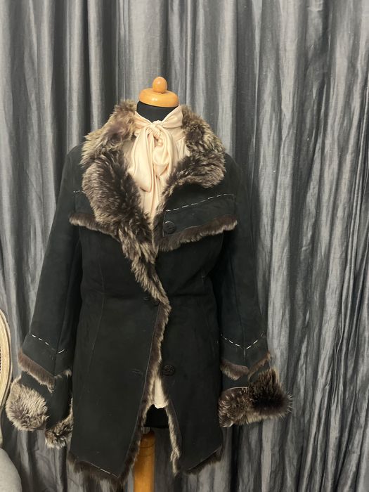 Kożuszek futerko barany 36 r włoski wyrób