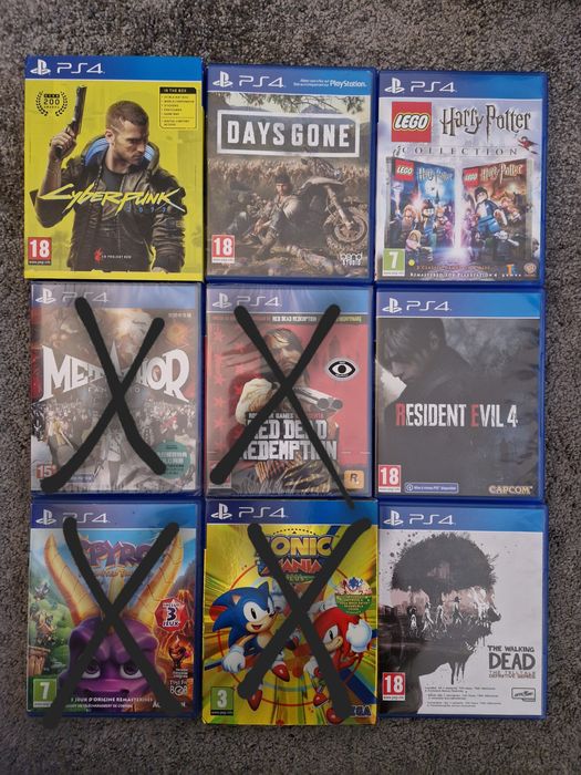 Jogos PS4 para venda