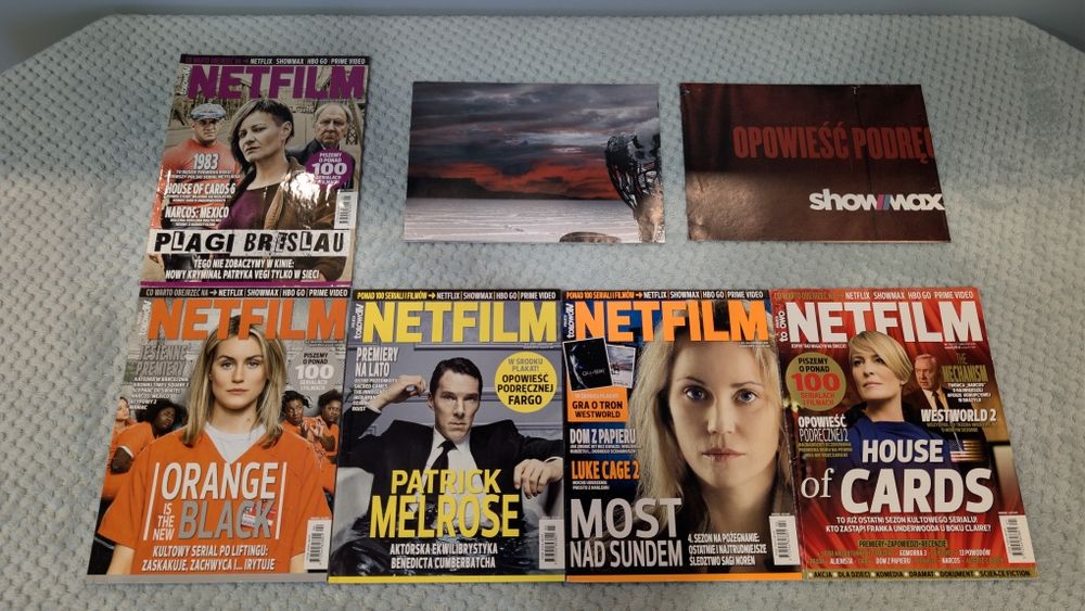 47 numerów Magazyn Netfilm  Kompletna seria gratka dla kolekcjonerów!