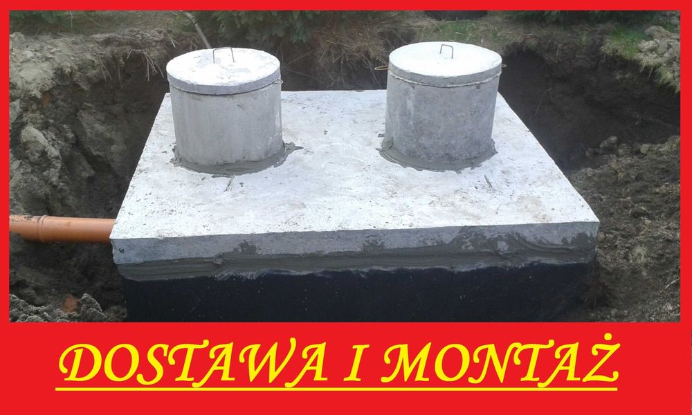 Szambo szamba betonowe zbiorniki na deszczówkę Białystok