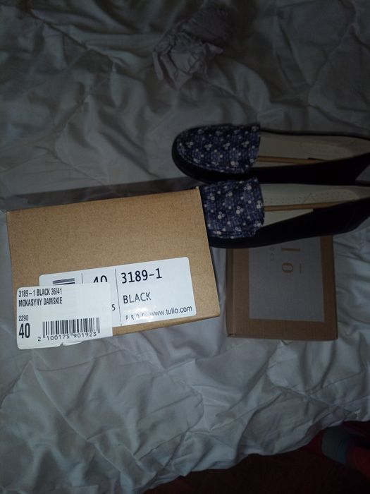 Nowe półbuty damskie