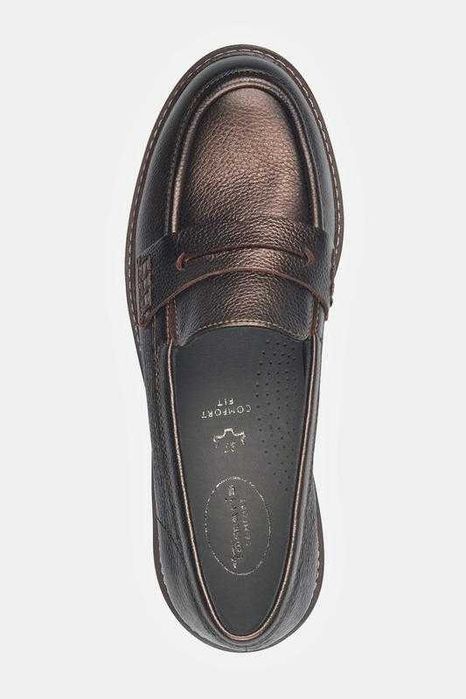 Новые женские туфли-лоферы осенние кожаные размер 40 бренд ULLA POPKEN