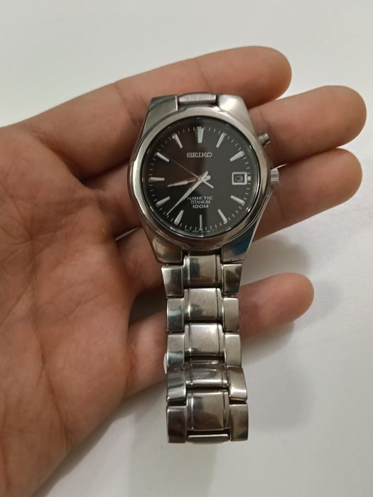 Zegarek Seiko kinetic titanium