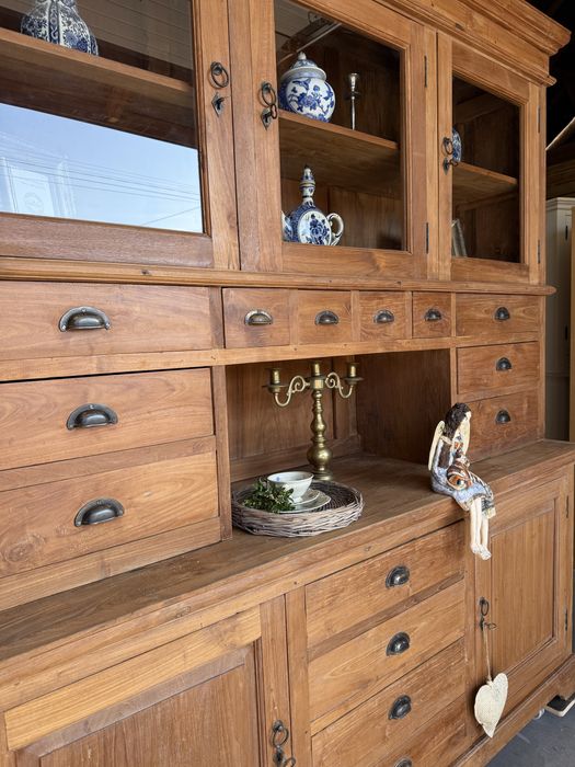 STARY kredens vintage kolonialny apteczny z duszą DUŻY 200 rustykalny