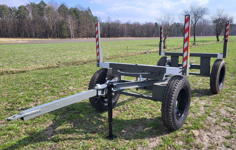 Dłużyca do drewna, wóz metalowy