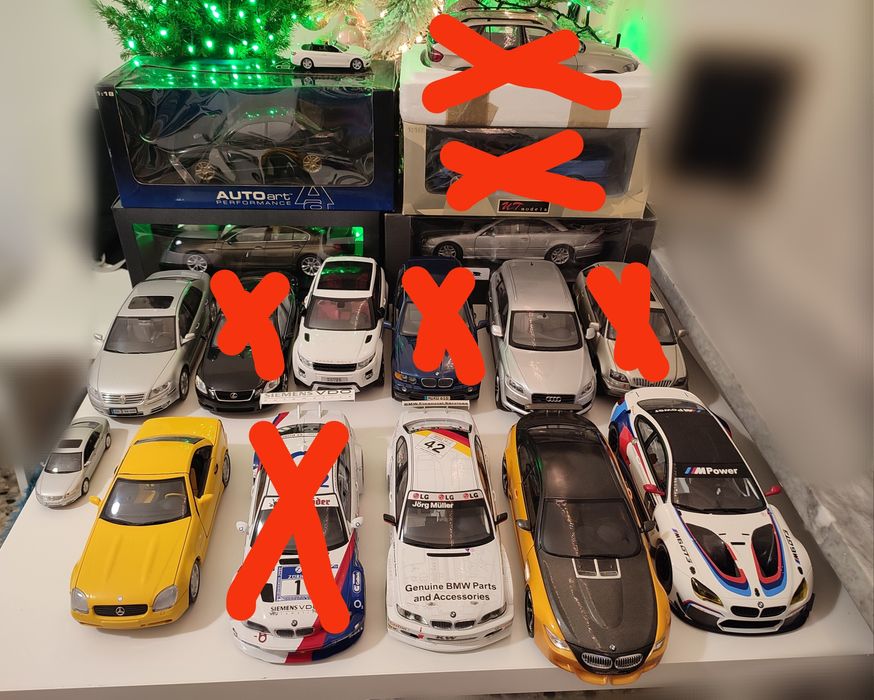 Моделі 1/18 AUTOart Kyosho Utmodels paragon BMW audi Mercedes