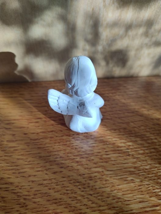 Aniołek figurka gipsowy do pomalowania prezent anioł