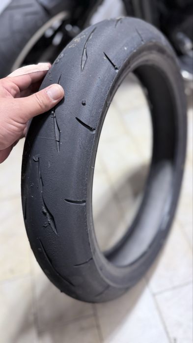 190-55-17  120/70/17 dunlop bridgestone pneus mota