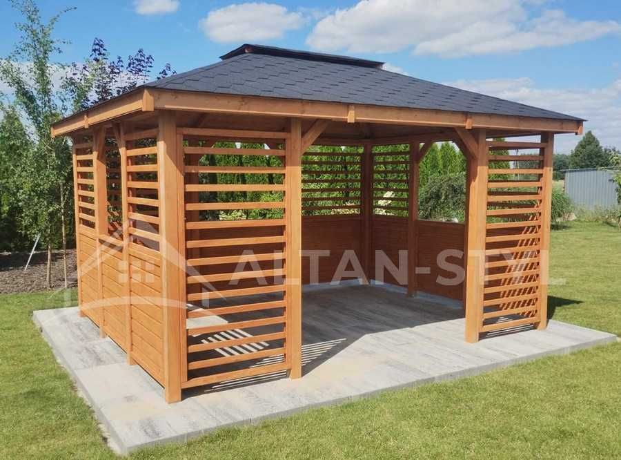 Altany, altanki, wiaty, altanka ogrodowa ANIELA 3x4m PRODUCENT