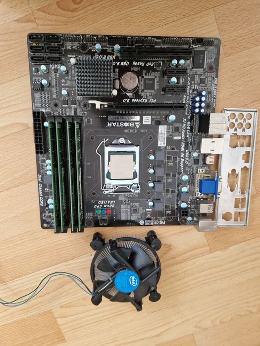 Intel i5-4670K 3.8ghz/16gb память/Материнка Мощний комплект для ПК