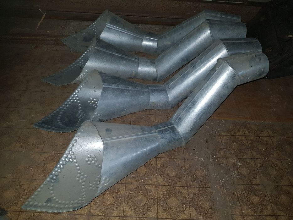 Водостоки на двускатную крышу 13м