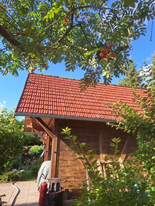 Stara dachówka ceramiczna piękna