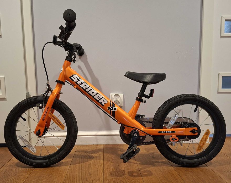 Rower Strider 14x z pedałami. Polecam!