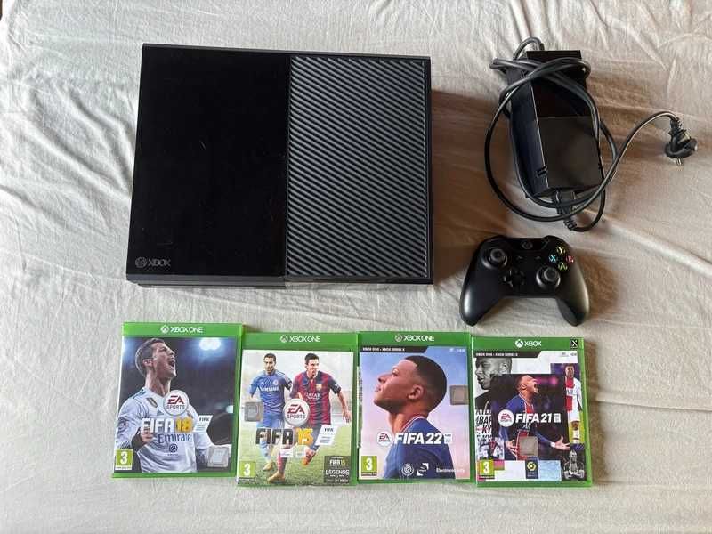 Xbox one 500gb konsola 100% sprawn zadbana oryginalny pad gry Xbox