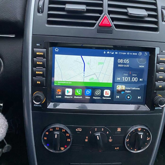 Магнітола Mekede 2/32 Mercedes Sprinter Vito A B Class VW Crafter