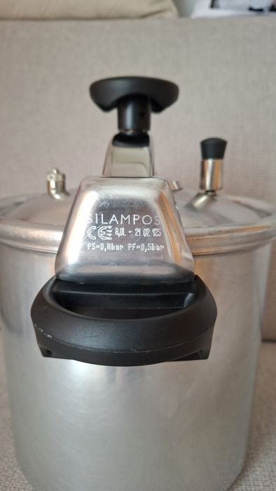 Panela de pressão Silampos,em aço inoxidável, 8L