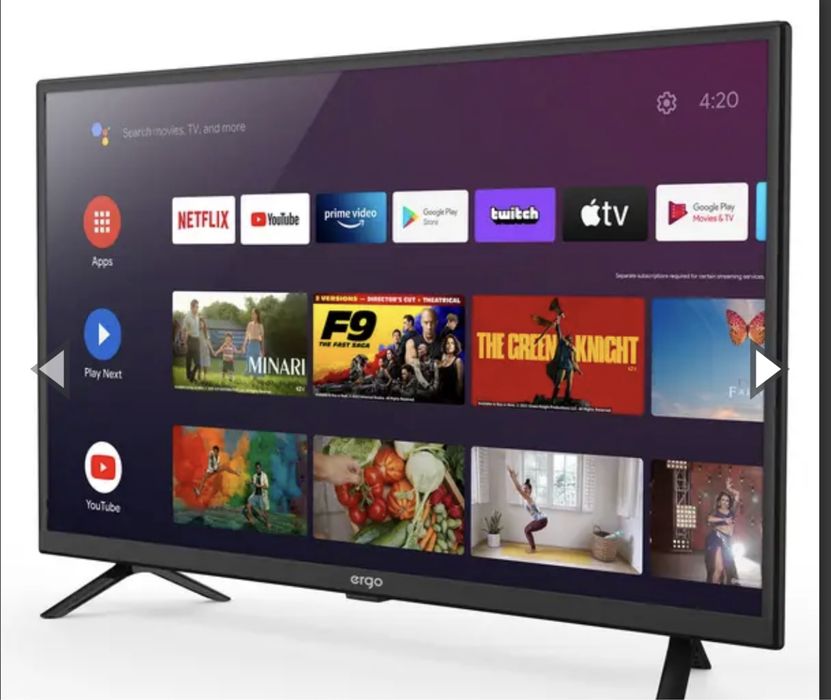 Телевізор Ergo 32 діагональ