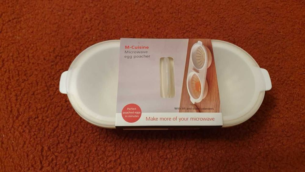 Пластикова форма Supretto для приготування яєць у мікрохвильовій печі