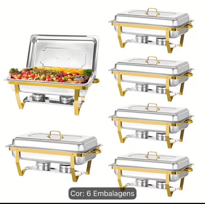Cubas/ chaffings/ rechauds para alugat