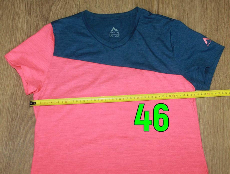 Женская термо футболка шерсть mckinley merino wool l-xl