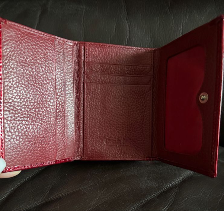 Portfel damski skórzany