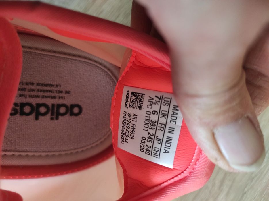 Buty przezroczyste Adidas & Sam Smith 39