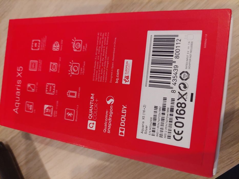 Telemóvel BQ Aquaris X5 para peças
