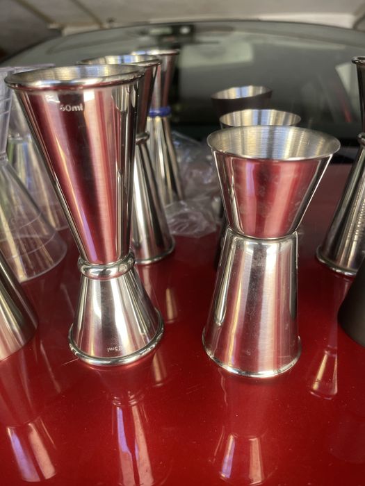 Jiggers, medidores ou doseadores de Bar
