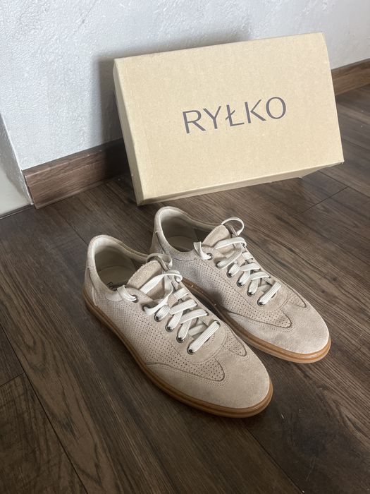 Nowe skórzane buty meskie 40