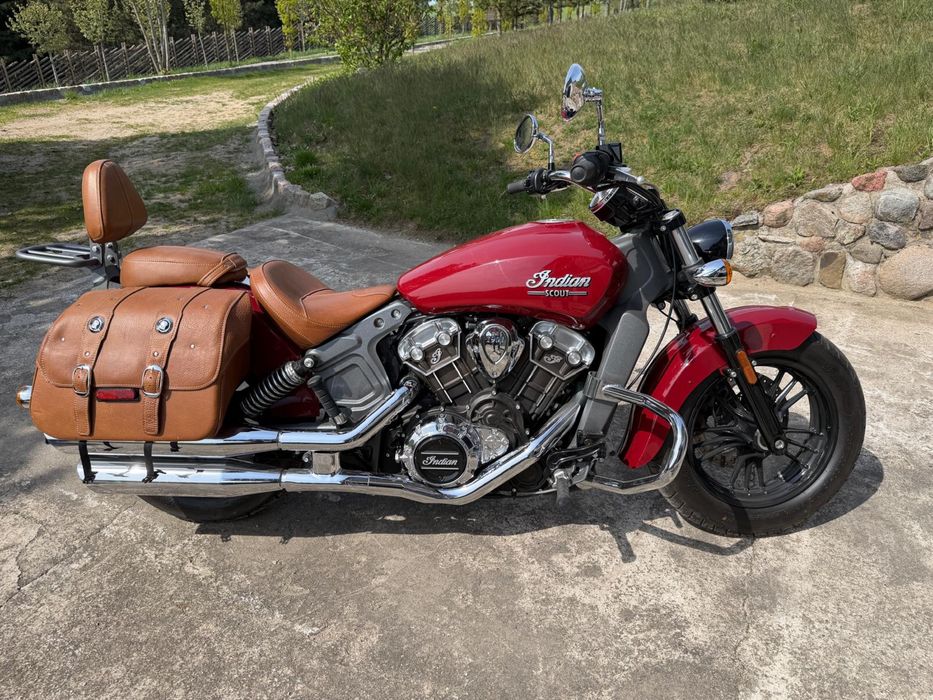 Indian Scout 2015 rok jak nowy niski przebieg
