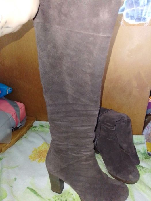 Зимові чоботи на підборах