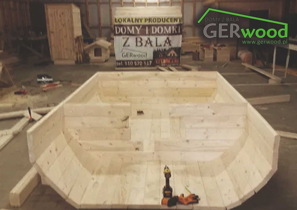 Drewno profilowane ,sauny beczki