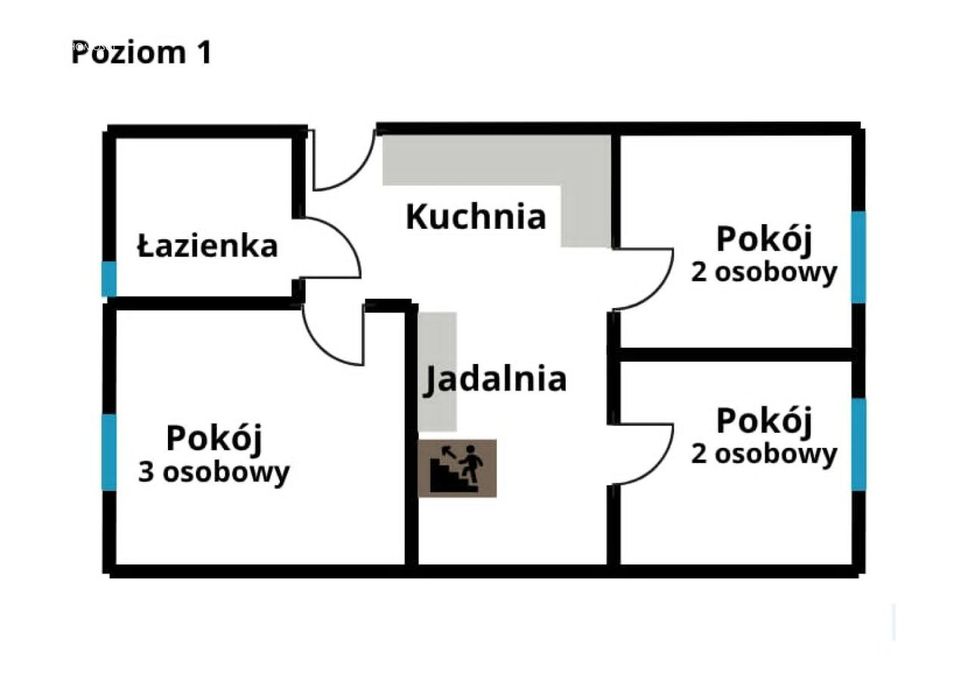 Okazja! 5 pokoi w centrum