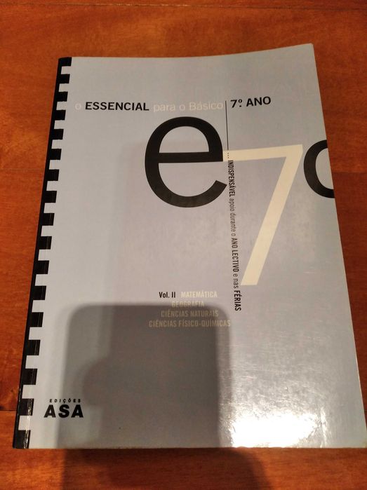 Físico-Química, 7.º ano: dossiês do professor e manuais escolares