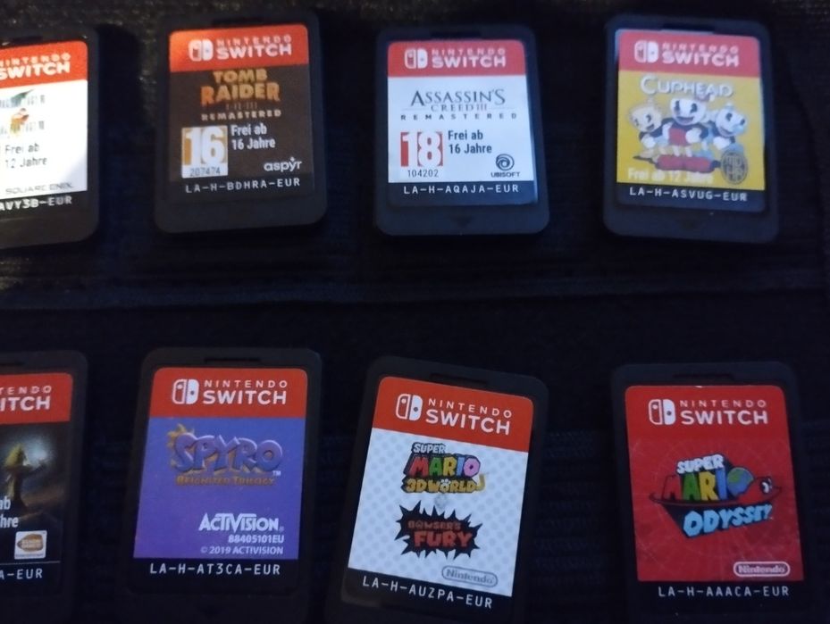10 jogos Nintendo Switch