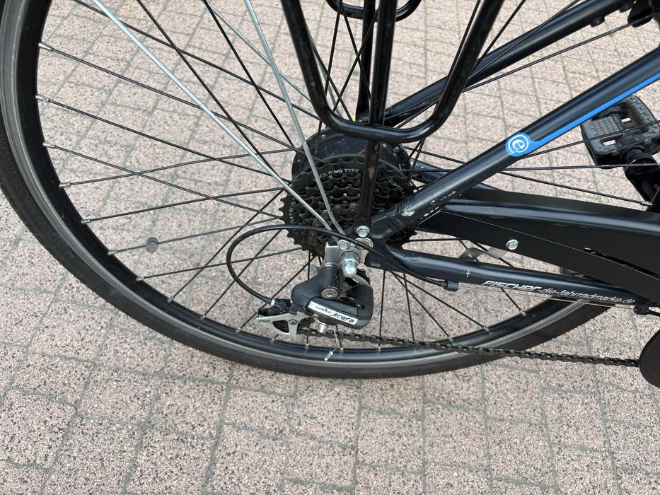 Rower Elektryczny Fischer eth1401 napęd Shimano 3x8