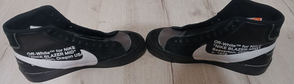 Кросівки чоловічі Nike Blazer Mid Off-White Grim Reaper
